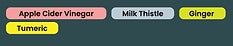 Showing Ingredients 